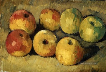 Impressionismus Stillleben Werke - Äpfel Paul Cezanne Stillleben Impressionismus